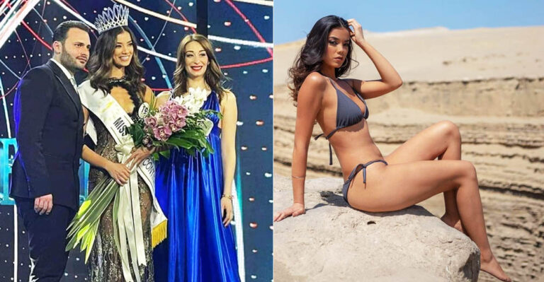 Orgullo iqueño Sofía Cajo del Perú ganó la corona de la Miss Europe