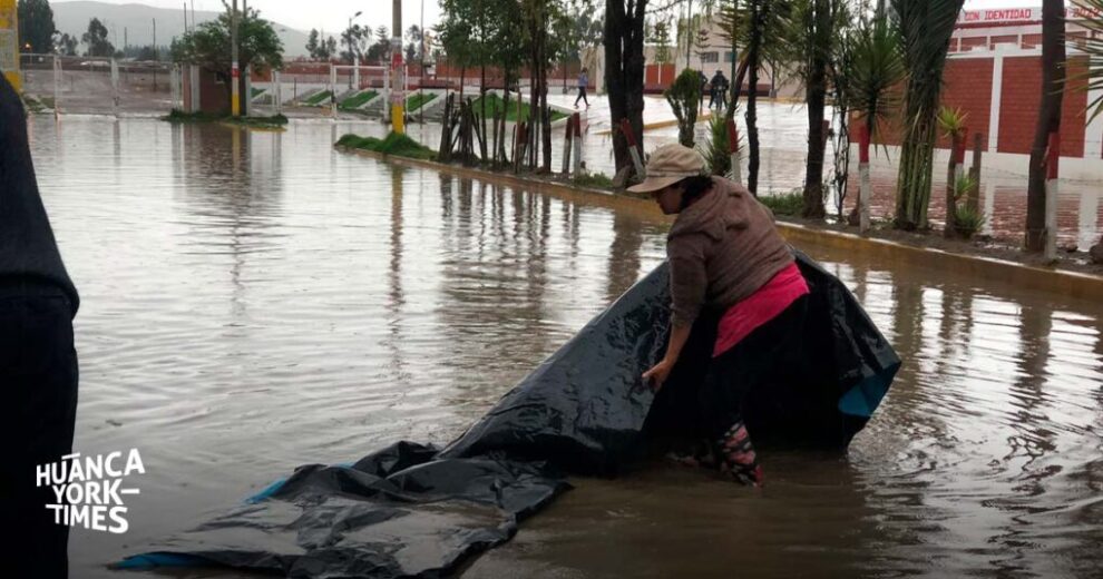 Alerta en Junín Fuerte granizada y lluvias torrenciales dejan