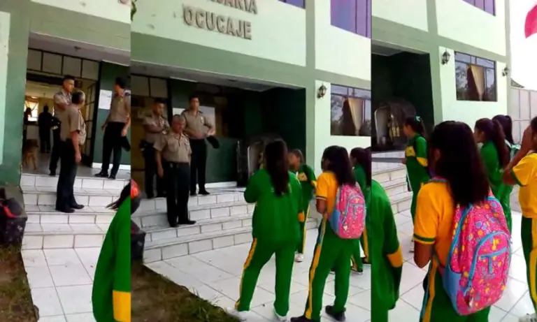 Ica: escolares denuncian a director que los botó de colegio por no ir con falda - Ica