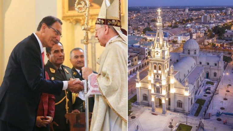 Martín Vizcarra y cardenal Juan Luis Cipriani inaugurarán el nuevo Templo de Luren de Ica - Perú