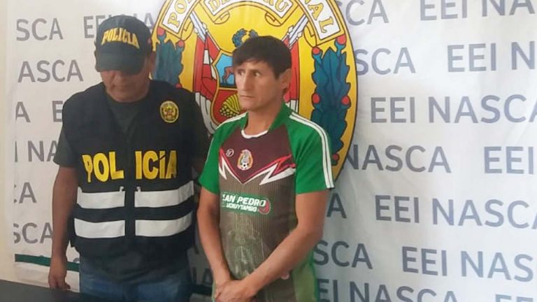 Policía captura a presunto violador de niña de 12 años en Nasca - Ica
