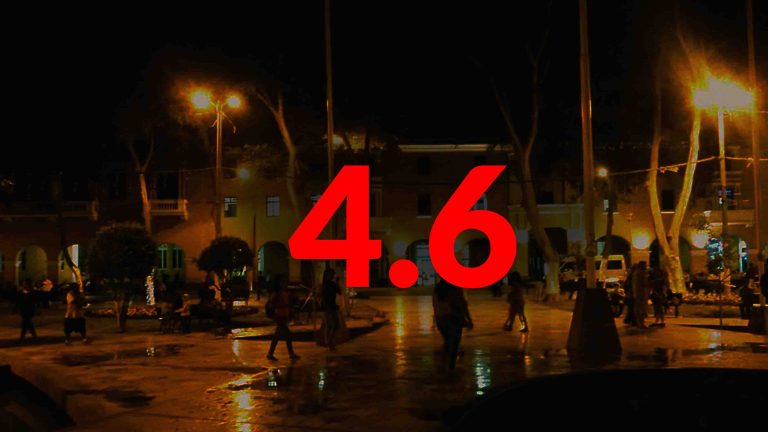 Sismo de magnitud 4.6 sacudió la provincia de Ica esta noche - Perú