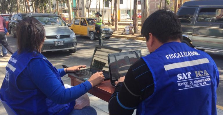 SAT hace operativos por más de 1,000 vehículos con procesos coactivos en Ica - Ica