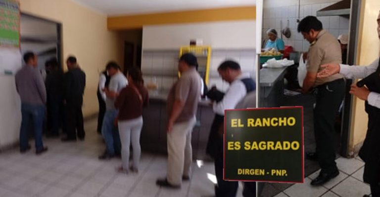 El rancho es sagrado: denuncian abuso en el servicio de alimentación a policías de Ica - Ica