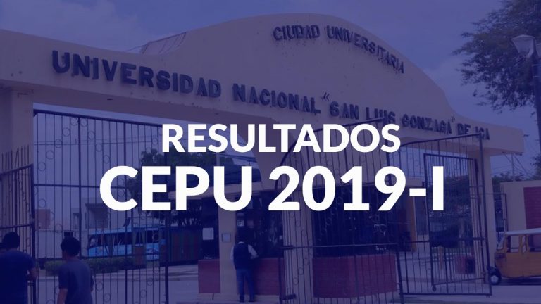 Estos son los ingresantes del CEPU 2019-I a la Universidad San Luis Gonzaga de Ica - Perú