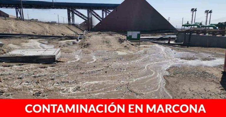 Alerta: reportan derrame de contaminantes en planta minera de Shougang en Marcona (video) - Perú