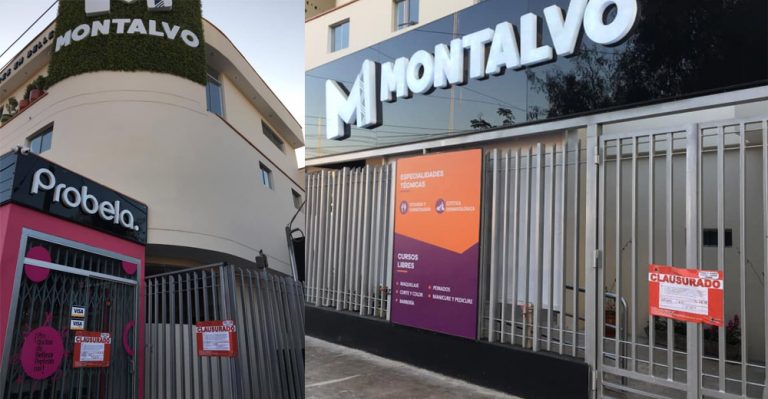 Municipalidad clausura local de Montalvo en la ciudad de Ica - Ica