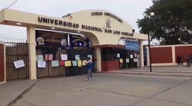 ¡Urgente! Estudiantes toman la Universidad San Luis Gonzaga de Ica (video) - Ica