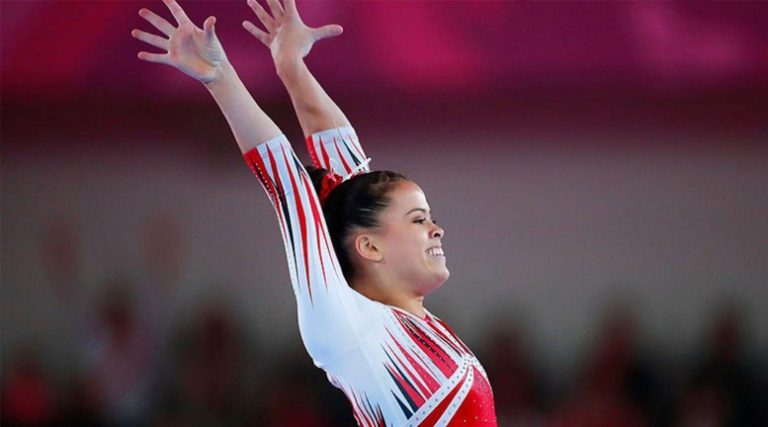 Ariana Orrego, gimnasta peruana clasificó a Tokio 2020 - Deportes