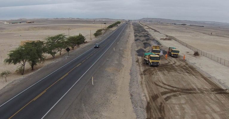 Noviembre 27: inician construcción de la doble vía San Andrés – Guadalupe en Ica - Perú