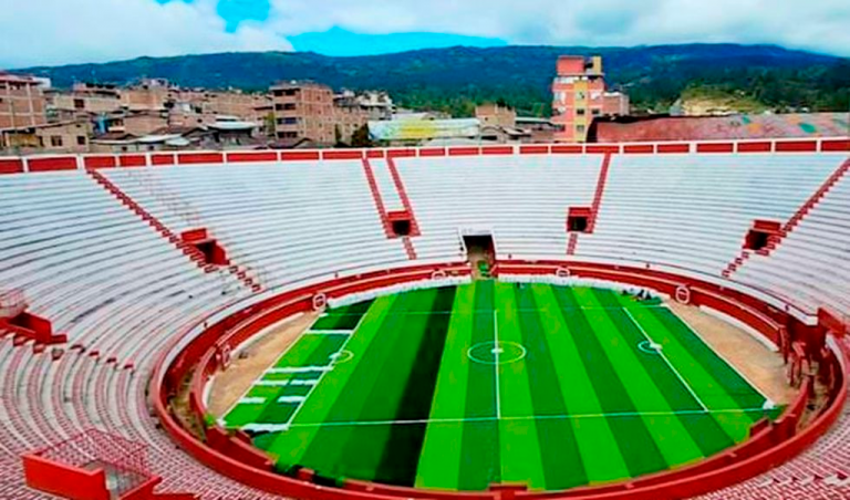 Plaza de toros “El Vizcaíno” de Cajamarca será utilizada como campo de fútbol (FOTOS) - Entretenimiento