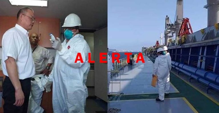 Arequipa: Intervienen barco procedente de China por alerta de coronavirus - Perú