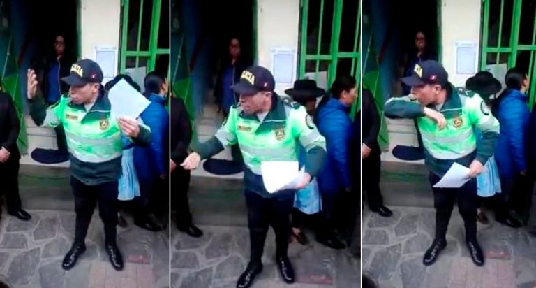 En quechua, policía da recomendaciones para prevenir el coronavirus (VIDEO) - Perú
