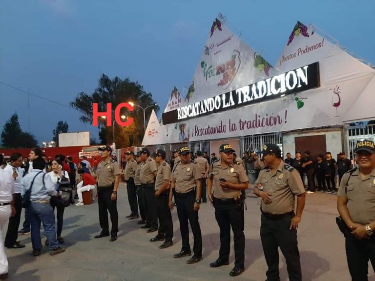 Ica: Resguardan campo ferial para evitar conglomerado de público del FIVI 2020 - Ica