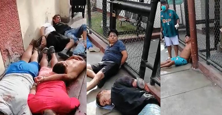 Reos por temor a coronavirus intentan escapar de penal y muere uno de ellos (video) - Perú