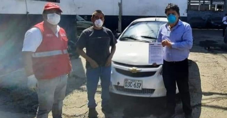 GORE Ica recibe vehículos de PRONABI para reforzar lucha contra el COVID-19 - Perú