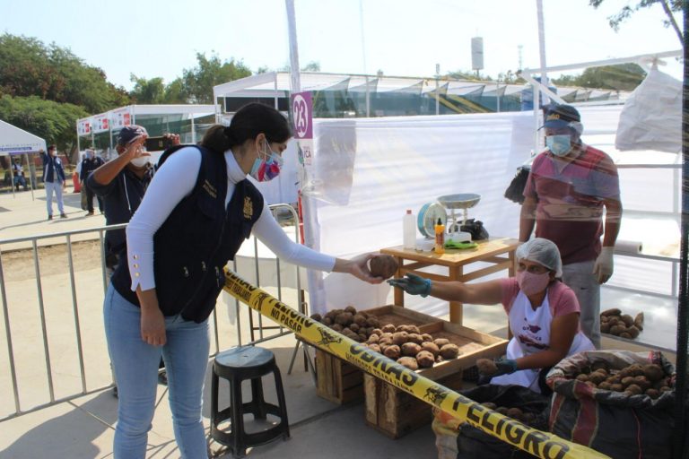 Qhatu Ica: Alcaldesa Emma Mejía inaugura 4 mercados temporales en Ica - Perú