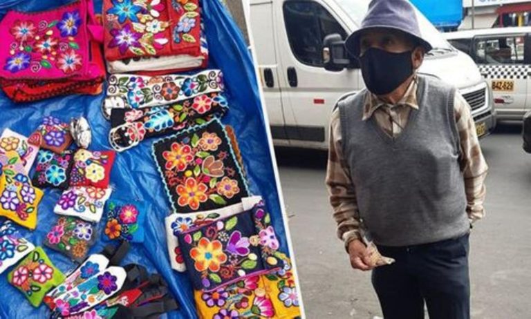 “Podemos esforzarnos”: la lección de un adulto mayor que confecciona y vende tejidos ayacuchanos - Entretenimiento