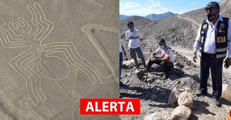 Mientras dura la cuarentena sujetos trabajaban en mina ilegal en zona «Líneas de Nasca» - Perú