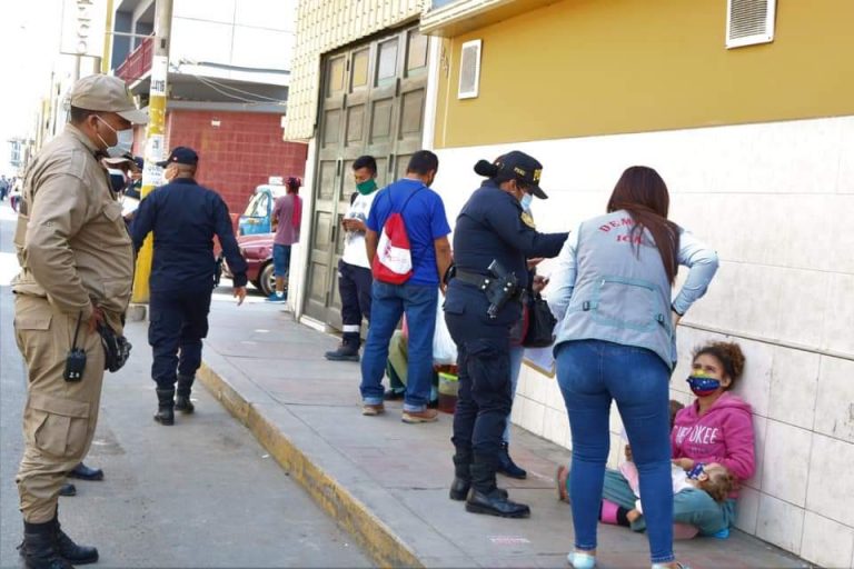Municipalidad realiza operativo frente a la explotación infantil en el centro de Ica - Ica