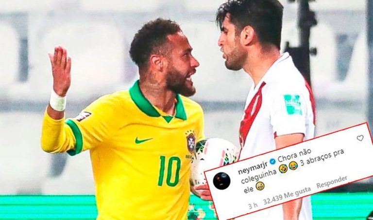 Neymar le responde a Carlos Zambrano: “Ya no llores colega, toma tres abrazos” - Deportes