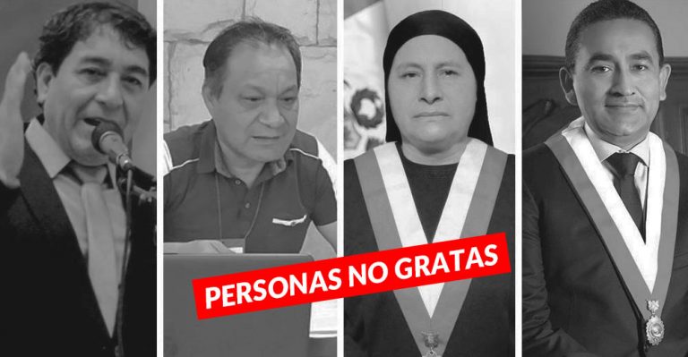 Congresistas de Ica fueron declaradas «Personas no gratas» en Nasca - Perú