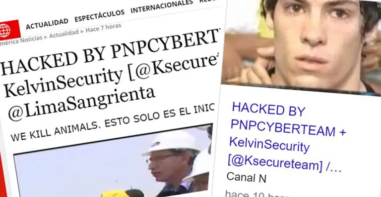 ¿Contenido basura? Hackean páginas web de América Noticias y Canal N - Perú