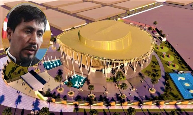 Gobernador de Arequipa Elmer Cáceres Llica y su coliseo en forma de sombrero de S/ 25 millones - Perú