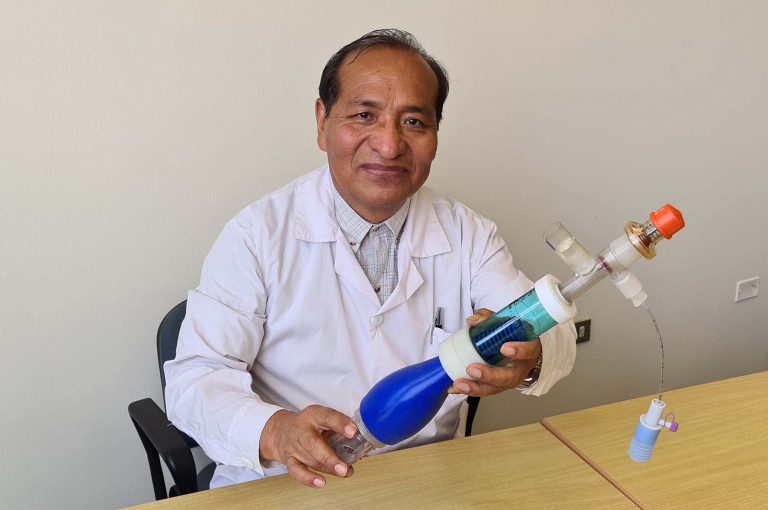 Indecopi premia a inventor de ventilador para pacientes con problemas respiratorios - Perú