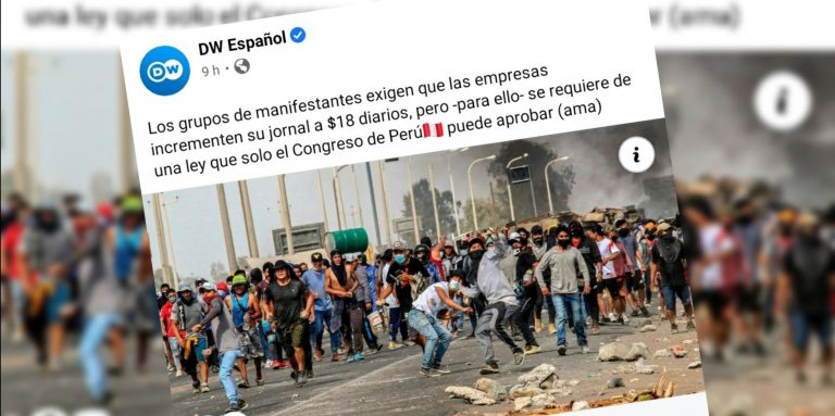 Sólo ganan 11 dólares: Así informa medio internacional DW sobre Paro Agrario en el Perú - Internacional