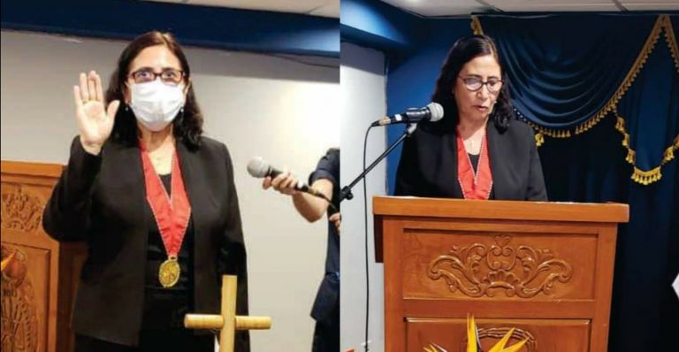 Juramenta nueva presidenta de la Junta de Fiscales Superiores de Ica - Ica