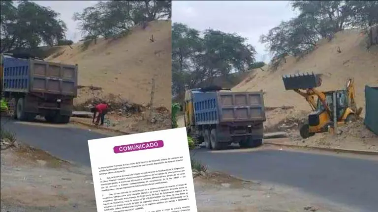Municipio de Ica descarta depredación de dunas en el sector La Huega - Ica