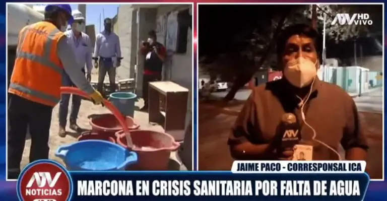 URGENTE: Crisis y aumento desmedido de contagios en Marcona por falta de agua - Ica