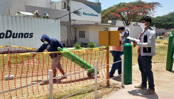 Aseguran que “Todavía no existe carencia de oxígeno medicinal en la región Ica” - Ica