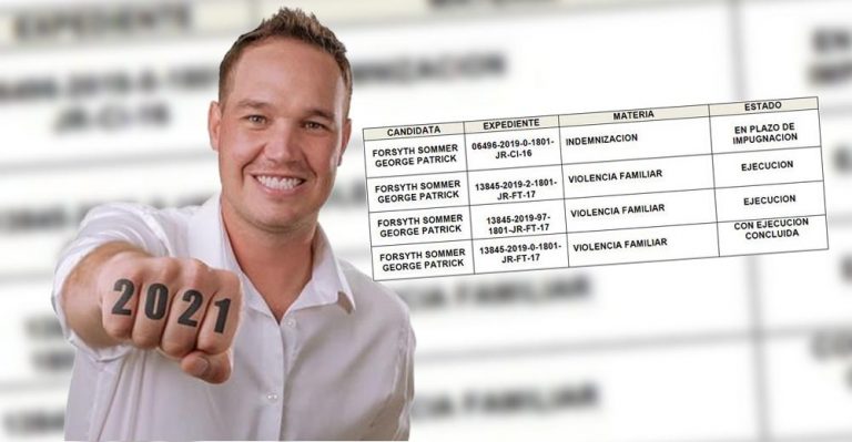 George Forsyth omitió información sobre procesos judiciales y podría ser excluido - Perú