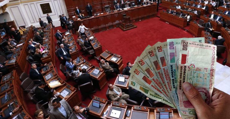 Presentan proyecto de ley para bajar el sueldo de los congresistas a 2,400 soles - Perú