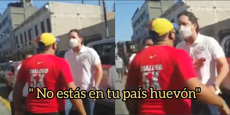 Venezolano busca pelea a Daniel Salaverry y él lo enfrenta (video) - Política