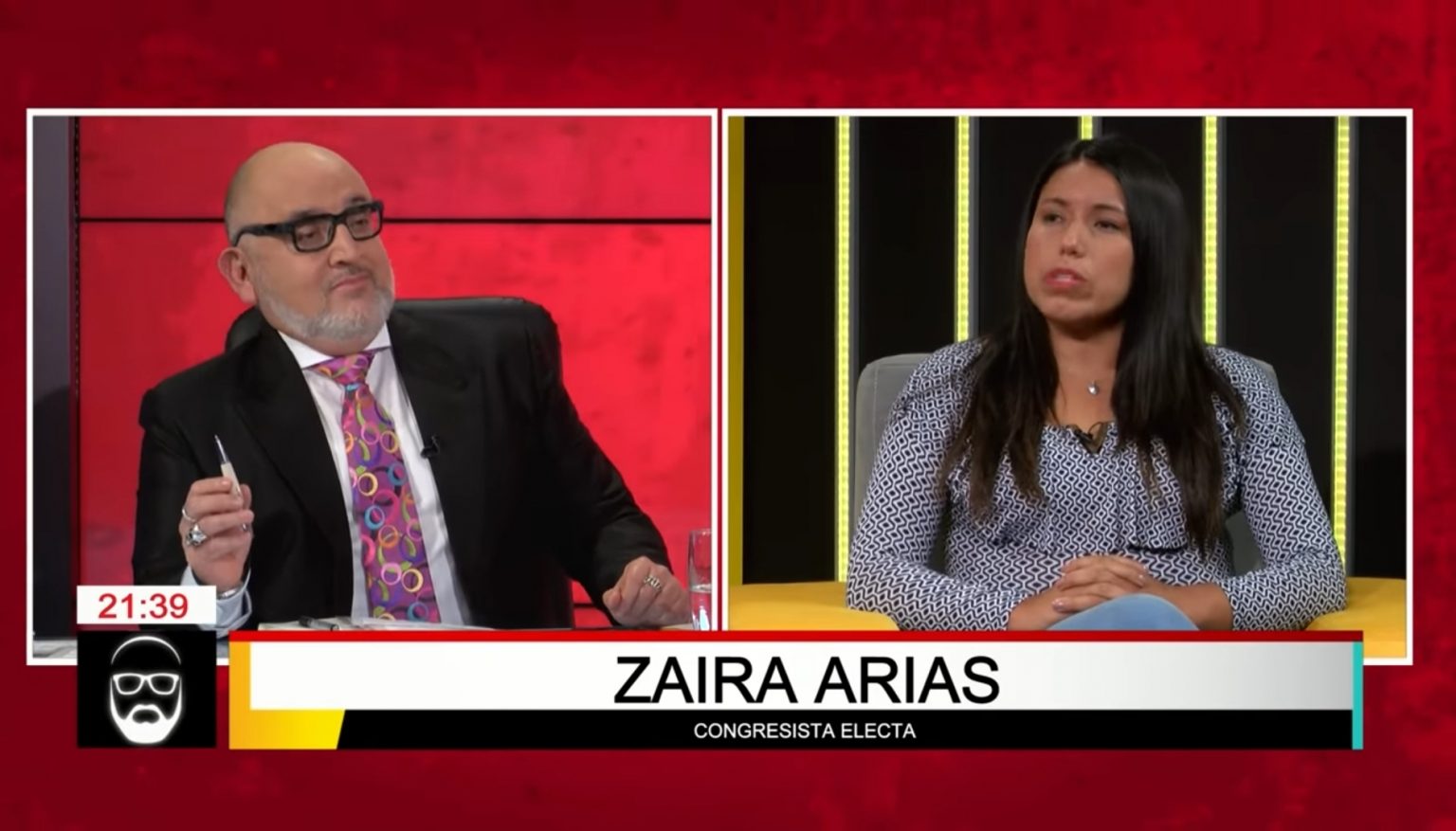 Asi Fue La Tensa Entrevista De Beto Ortíz Y Zaira Arias En Vivo E Incluso Detrás De Cámaras Video 7024