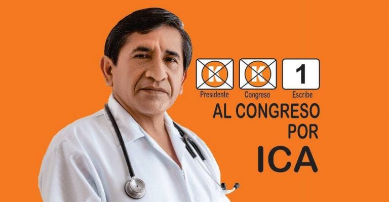 Virtual congresista fujimorista por Ica «mi profundo agradecimiento por el apoyo incondicional» - Ica