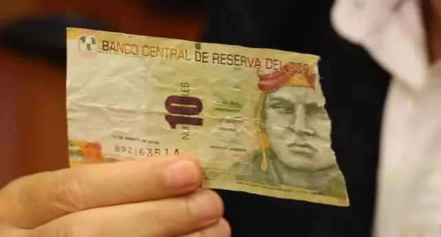 ¿Dónde puedo cambiar un billete roto y cuáles son los requisitos? - Perú