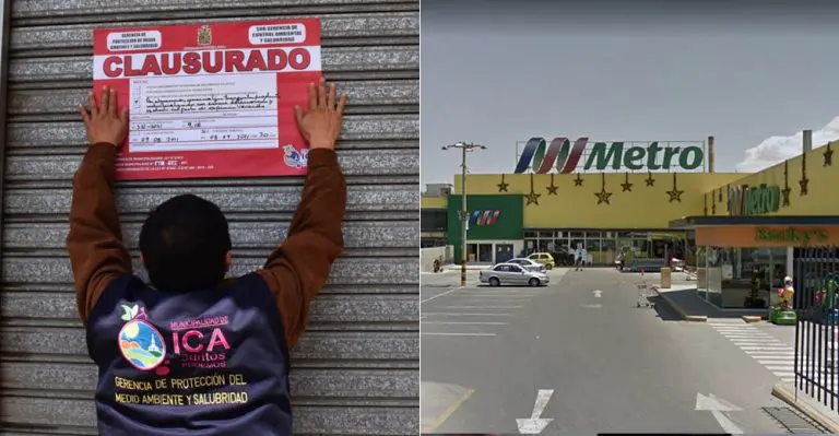 Ica: Municipio clausura Metro de la Av. Cutervo por ofrecer productos vencidos - Ica