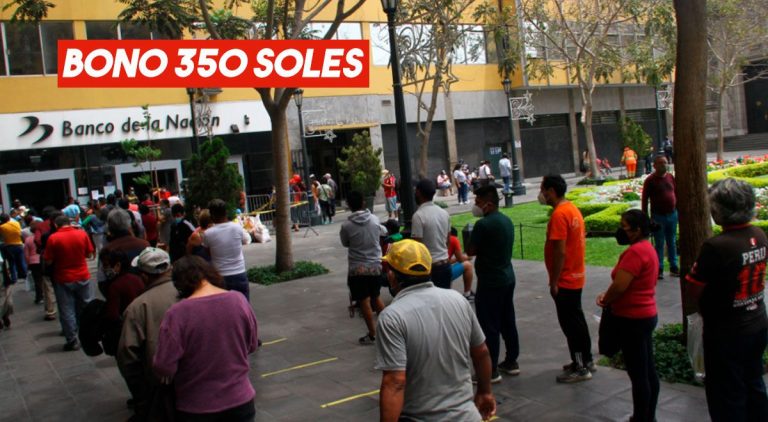 Oficializan entrega de bono individual de S/ 350 - Perú