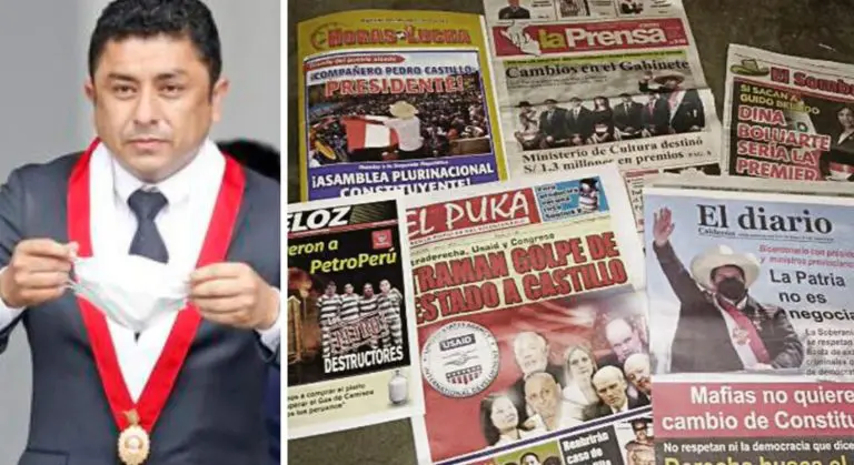 Bermejo se molesta al ser consultado por nuevos medios afines al gobierno de Castillo (VIDEO) - Política