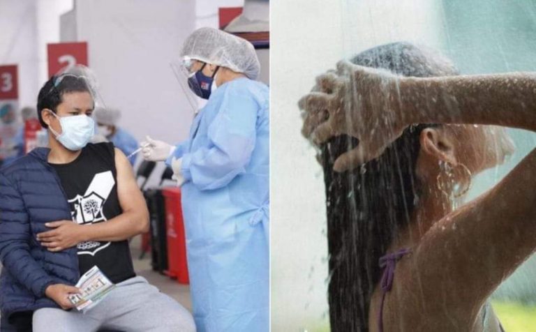 ¿Debo evitar bañarme por unos días tras ser vacunado contra la COVID-19? - Perú