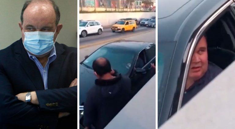 Así quiere ser alcalde de Lima: López Aliaga captado invadiendo carril exclusivo del Metropolitano - Perú