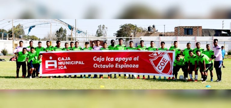 Caja Ica es el nuevo sponsor oficial del Club Octavio Espinoza - Ica