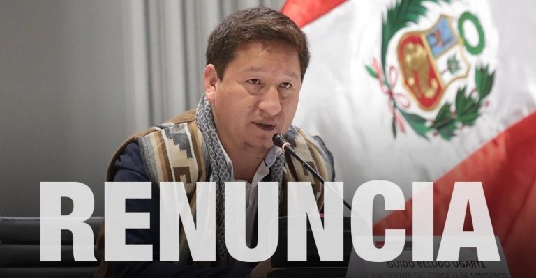 Guido Bellido renunció a la PCM y Pedro Castillo juramentará nuevo gabinete esta noche - Política
