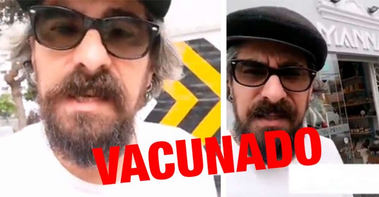 Vacunan a Juan Francisco Escobar pese a su postura antivacuna - Entretenimiento