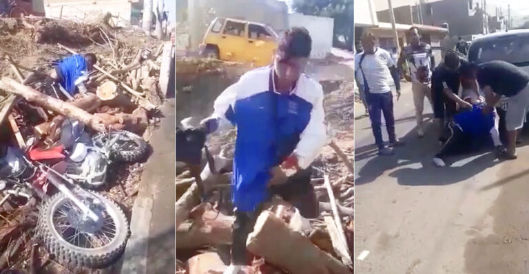 Ica: Delincuentes son embestidos pero son rescatado por su banda tras asalto a un ingeniero (VIDEO) - Ica