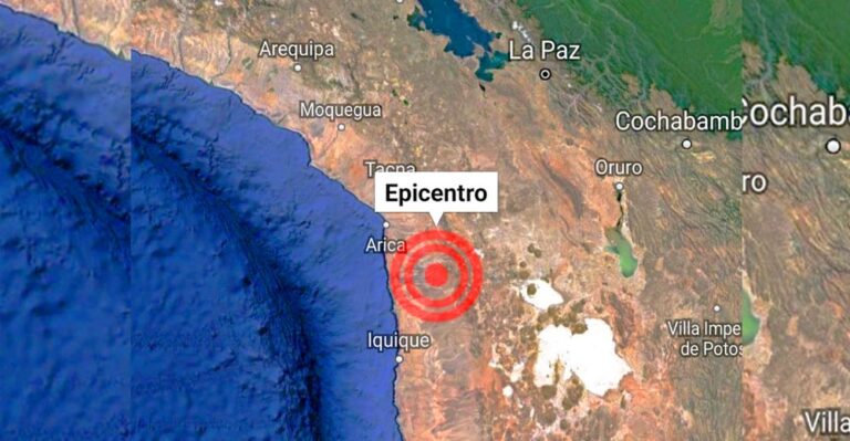 Sismo de magnitud 5.6 en Tacna sacude Moquegua y Arequipa esta noche - Perú